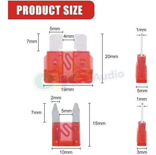 Fusible Extractor De Corriente 12-24v Rockseries Rks-fa210