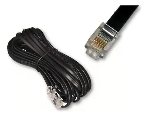 Cable Extensión Rj11 6 Metros 4 Hilos Dxr Modelo 080-795