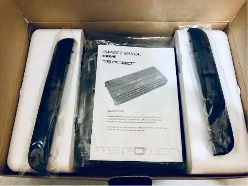 Amplificador 4 Canales 720w Rms Marca Nesa Te-4150 Para Carro Y Camioneta Negro