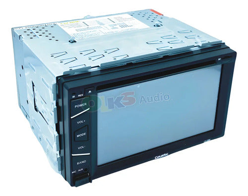 Autoestéreo 6.2 Pulgadas Coustic Co-2800 Hd Bluetooth Usb