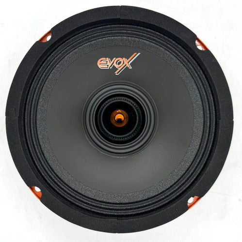Par De Medios Rango 6.5'' 300w Rms Con Luz Led Evox Evx65led