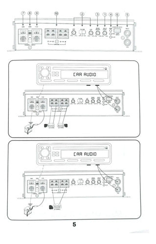 Amplificador Micro Clase D 2 Canales 125w @4ohms Treo Micro2