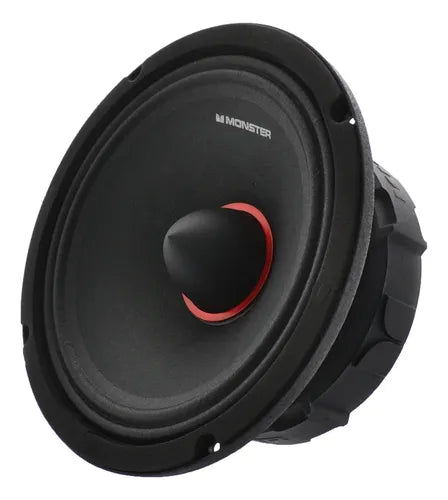Par Medios Rangos De 8'' 600 Watts Rms 8 Ohms Monster Sma801