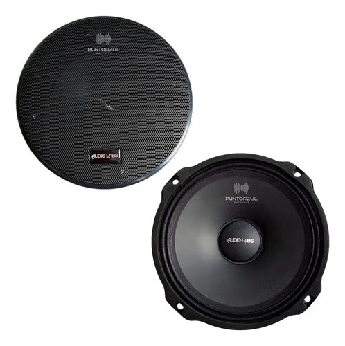 Medio Rango 6.5 Pulgadas Audio Labs Adl-65mr2 450 Watts Max Color Negro
