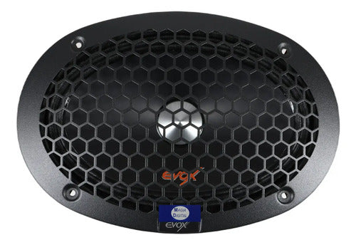 Medio Rango 6x9puLG Evox Evx69slim 800 Watts Linea Slim Color Negro