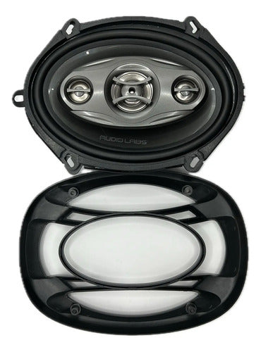 Par De Bocinas 5x7 6x8 4 Vias 50watts Rms Audiolabs Adl-sp57