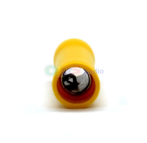 100 Conector Tubo Amarillo C.12-10 Audiolabs Adl-ttub-am1210