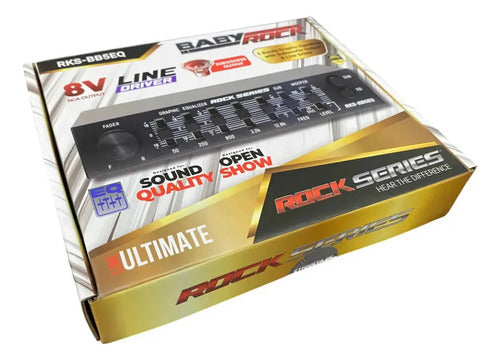 Ecualizador Baby 5 Bandas Rockseries Rks-bb5eq