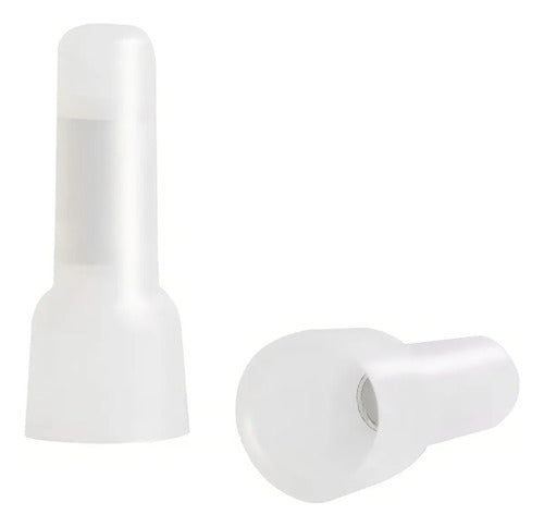 Conectores Chupón Hembra Modelo Ce1 Extreme Paquete 100 Unidades Cal. 22-16 Beige