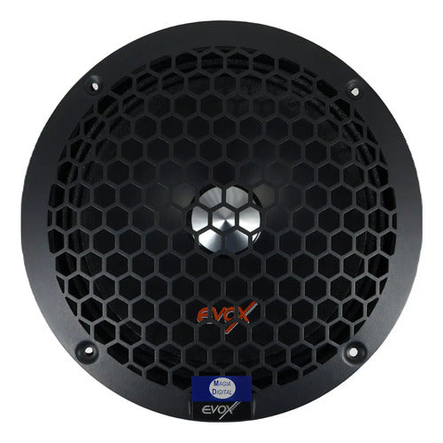 Medio Rango 8puLG Evox Evx8slim 800 Watts Linea Slim Color Negro