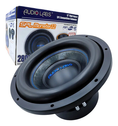 Subwoofer De 12'' Spl Open Show 2800w Audiolabs Splmonster12