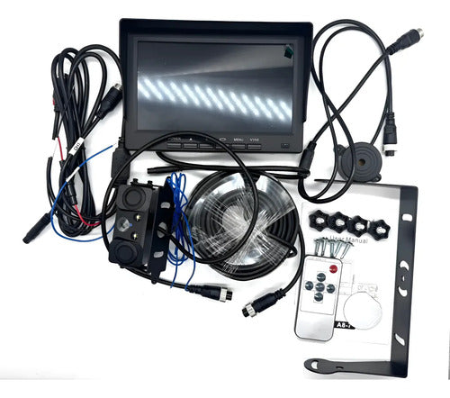 Camara Rev Sensor Monitor 7'' X Trailer Extreme Ex-3x1cambus