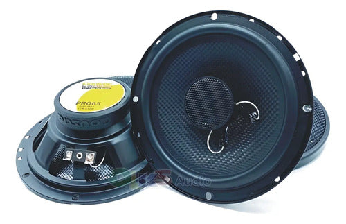 Par Bocinas De 6x5 Pulgada 2 Vias 65 Watts Rms Coustic Pro65