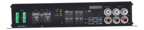 Amplificador 4canales Clase D 800w Rms 2ohm Monster Aac100.4