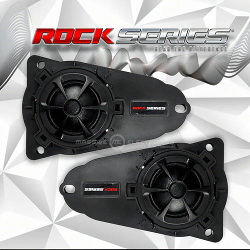 Set De Medios Plug & Play Vw Rock Series Rks-vw180.2 8 PLG