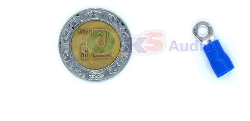 Terminal Ojo Calibre 16-14awg Audio Labs Adl-td-az1614 100pz