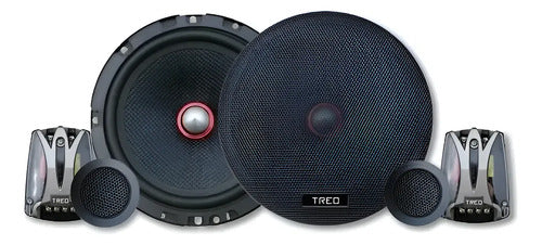 Set De Medios De 2 Vias 6.5 6-1/2 600 Watts Treo Symphony65c