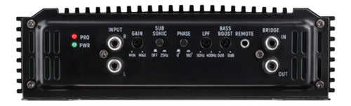 Amplificador Treo 1 Canal Clase D 3800w Max Dynamic 1 Negro