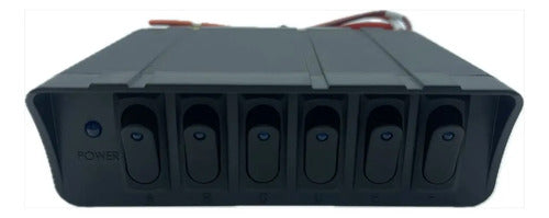 Panel Botonera Rzr 6 Switch 12 Volts Rockseries Rks-sw6h