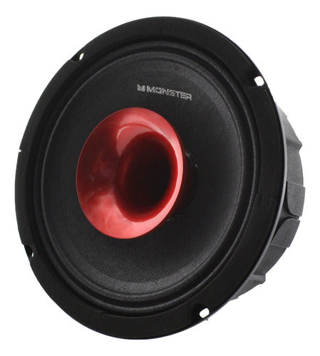 Par Medio Rango + Driver 6.5  650w Rms 8 Ohm Monster Smd653