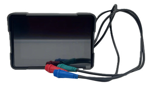 Dvr Pantalla 5'' Para Moto 2 Cámaras Cp Aa Wifi, Tr-mt5cpdvr