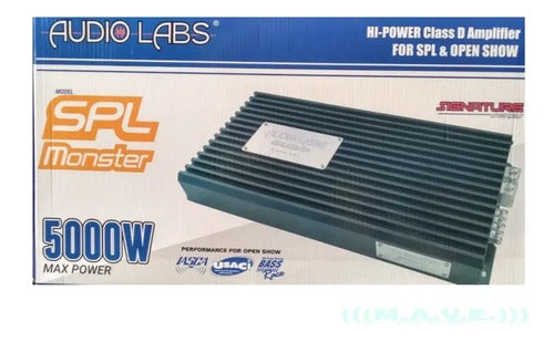 Amplificador Clase D Para Bajos 1 Canal Mono Spl Open Show 2500 Watts Rms A 1 Ohm Marca: A
