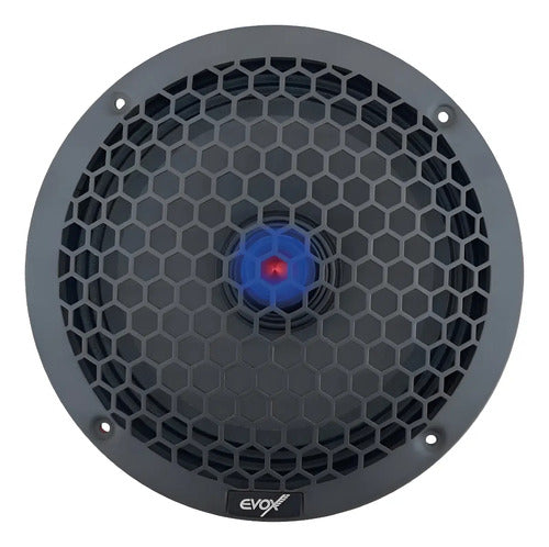 Par De Medios Rango 6.5'' 300w Rms Con Luz Led Evox Evx65led