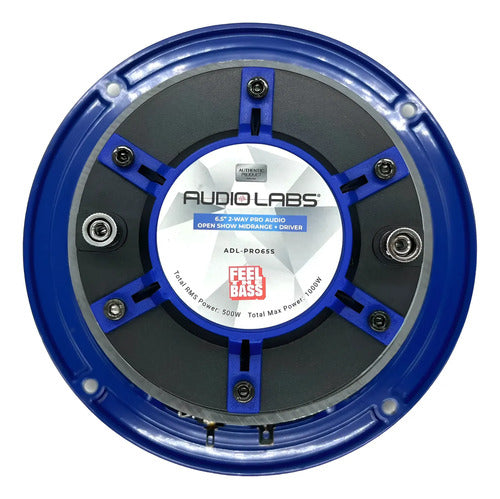 Un Medio Rango Con Driver De 6.5 Pulgadas De 500 Watts Rms 1000 Watts Max. Marca: Audiolab