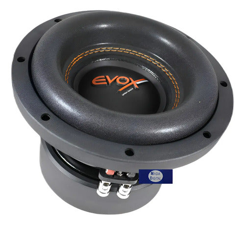 Subwoofer 8 PLG Evox Evx8pw Doble Bobina 1500w Max Color Negro