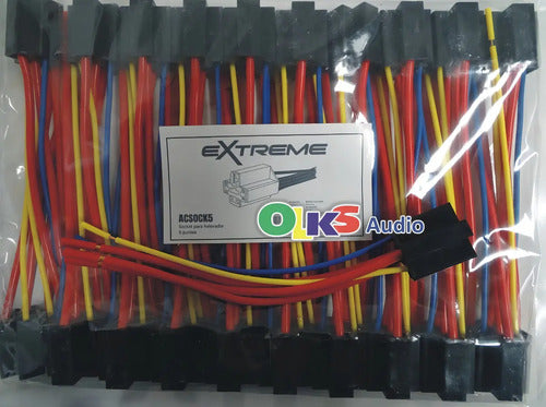 20 Arnes O Socket Para Relay De 5 Patas Extreme Acsock5