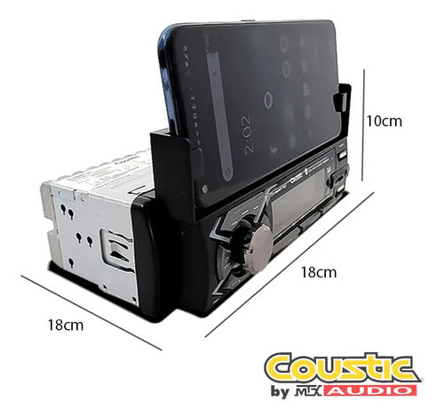 Coustic Mtx Co-smart7bt Estéreo 1 Din Bluetooth