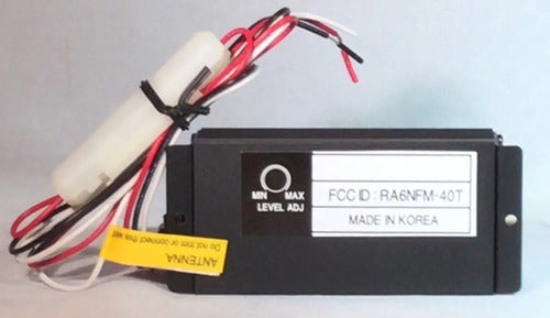 Modulador Fm Digital Inalámbrico Con 40 Canales Nesa Nfm-40t