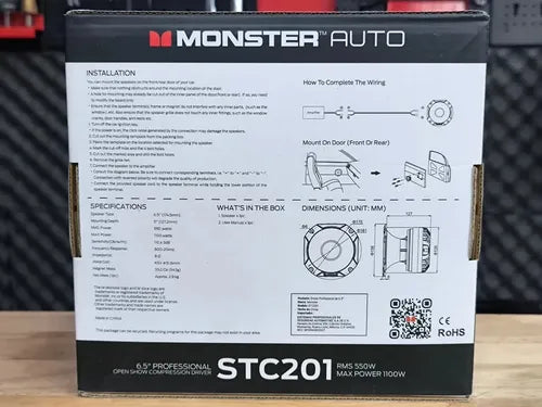 Monster Stc201 6.5
