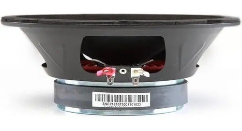 Medio Rango De 8'' 450w. 8 Ohm Spl Open Show Mtx Audio Rtx88 Color Negro Con Rojo