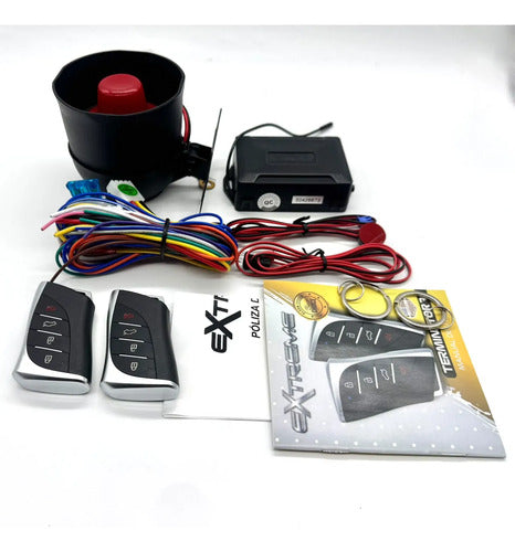 Alarma Automotriz 17 Funciones 3 Canales Extreme Terminator7