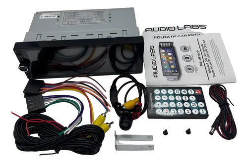 Estéreo 1 Din Pantalla 7 PLG Audio Labs Carplay Inalámbrico Negro