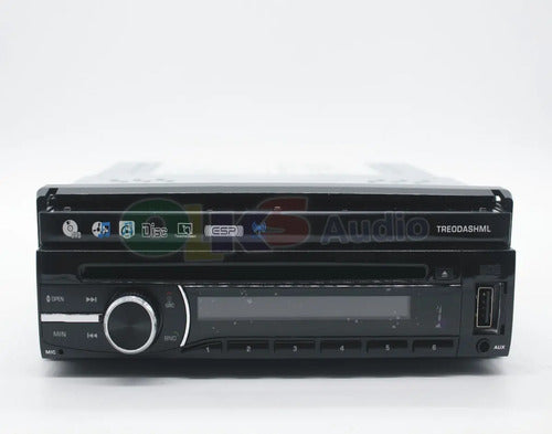 Autoestéreo Pantalla Retractil 7 Mirrorlink Treo Treodashml