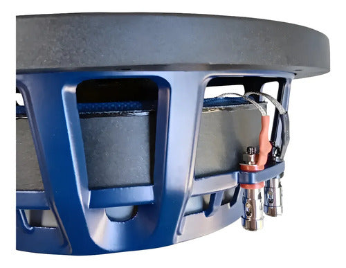 Subwoofer Plano 8'' 500w. Rms 2+2 Ohm Audiolabs Monsterflat8