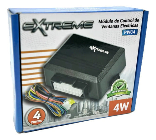 Módulo Control Ventanas Eléctricas 4 Puertas Extreme PWC4 para Coche