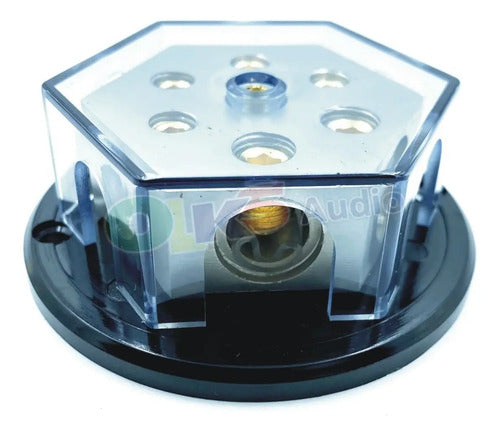 Distribuidor Corriente 2 Calibre 0, 4 Calibr 4 Krack Kdb-2sv