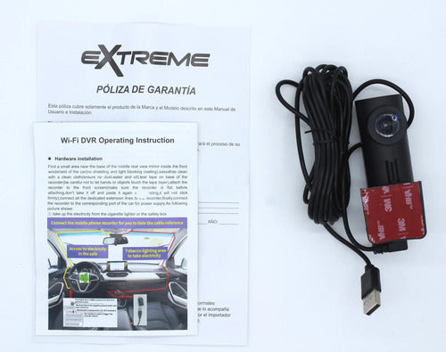 Cámara Automotriz Wi-fi Grabadora Dvr Extreme Ex-dvr30wifi