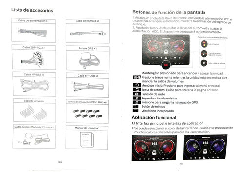 Estereo 1 Din Pantalla 10' Gps Carplay Monster Had310-s10