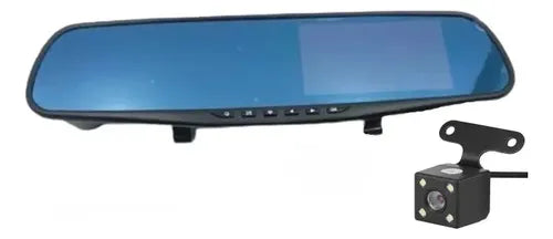 Retrovisor Extreme Ex-rt2dvr Cámara Doble Grabación Hd 140° Visión Nocturna