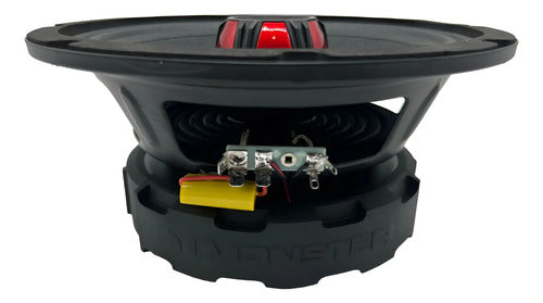 1 Medio Rango Coaxial De 8'' 600w Rms 8 Ohms Monster Smc802