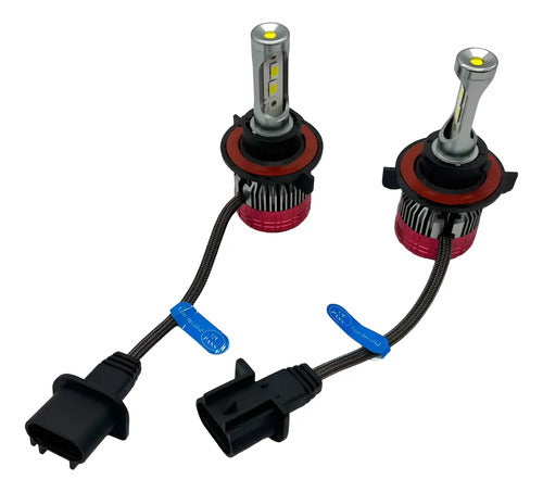 Kit Luces Focos Led Chip Csp 48w 18000 L Lupa Imloya R4-h13
