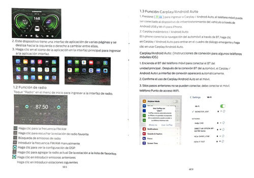 Estereo 1 Din Pantalla 10' Gps Carplay Monster Had310-s10