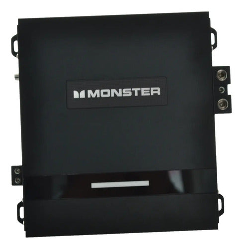 Amplificador Clase D 1canal Monster Aal6000.1 1200watts Negro