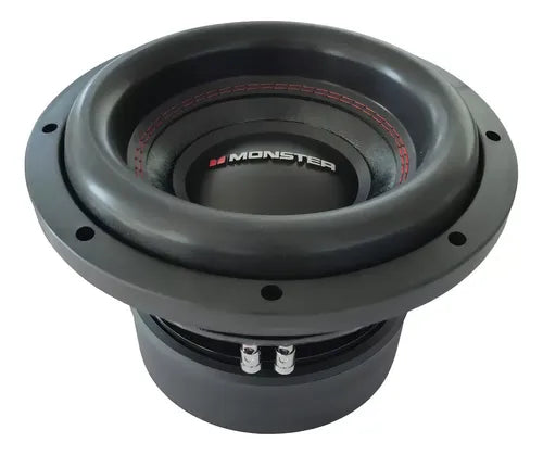 Subwoofer 10 Pulgadas Monster Swe101 Max 3200w Rms 1600w Color Negro