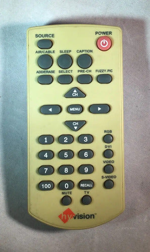 Control Remoto Hv Vision