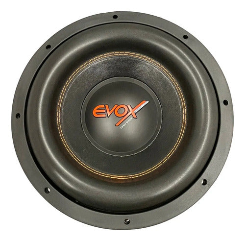 Subwoofer 12 Pulgadas Evox Evx12pw 3200w Max Spl Open Show Color Negro